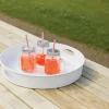 Table barbecue avec plateau amovible (Plateau blanc)