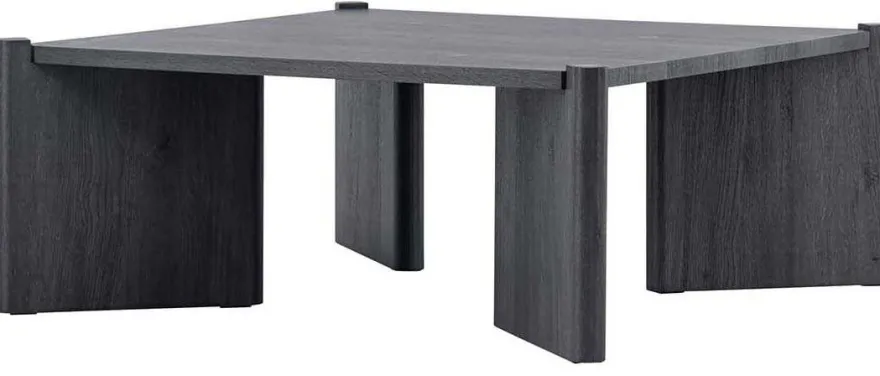 Table basse carré Rogaland (Marron foncé)