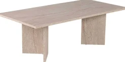 Table basse en aggloméré Sabin (Travertine)