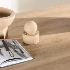 Table de repas ovale Bootcut (Naturel)
