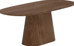 Table de repas ovale 200 x 90 cm Stjärnö (Mocca)
