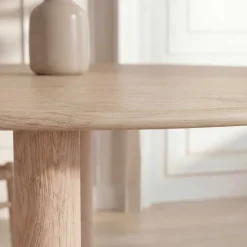 Table de repas ovale 130 x 110 x 75 cm Hilo