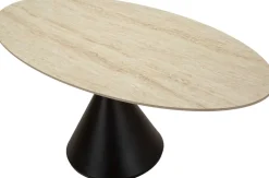 Table repas en métal et MDF Space 180 x 90 x 73 cm