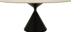 Table repas en métal et MDF Space 180 x 90 x 73 cm