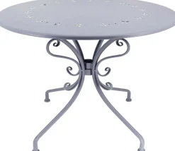 Table ronde en fer 70 cm Belle Époque