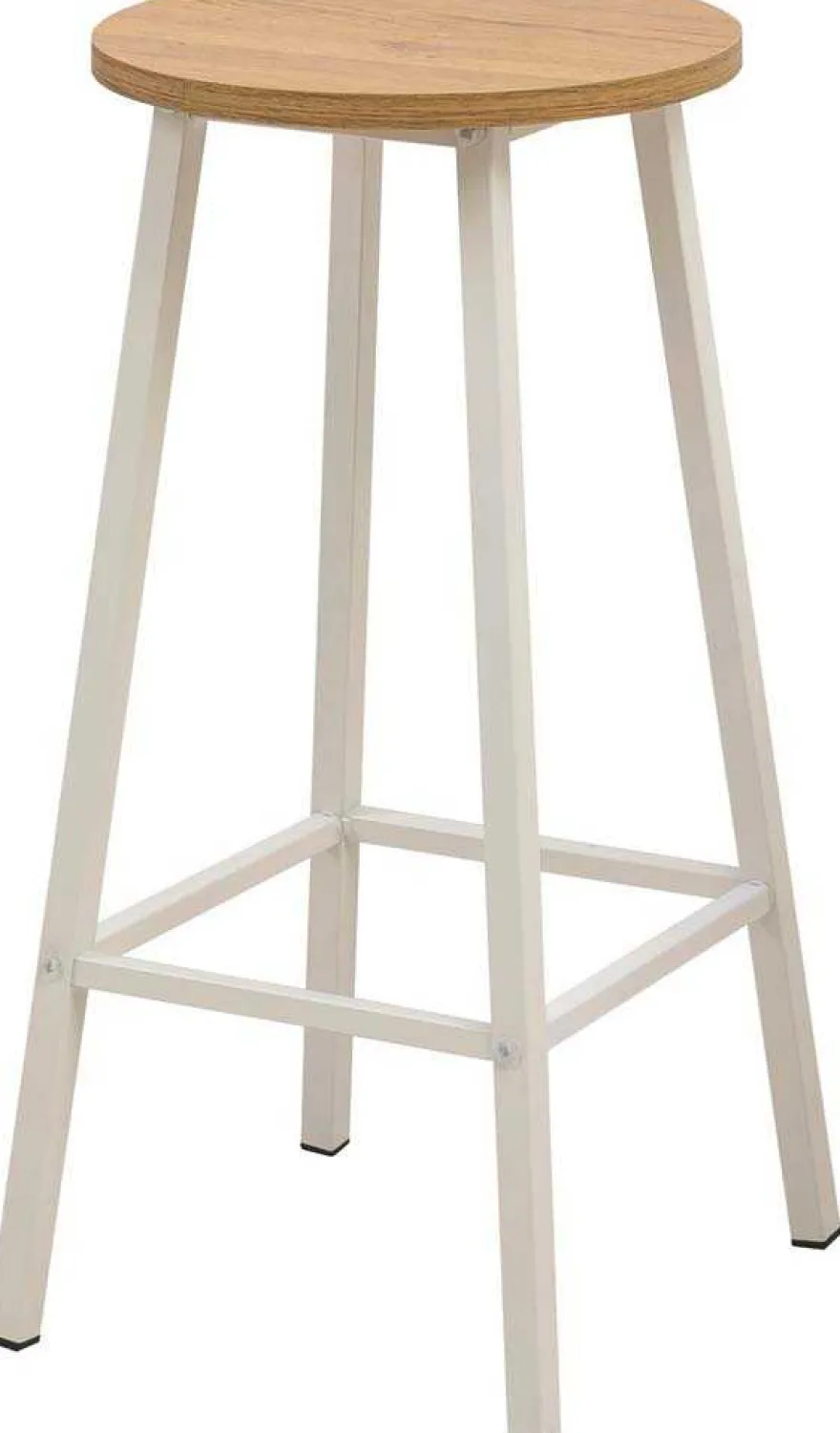 Tabouret de bar en aggloméré et métal Mola