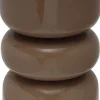 Tabouret en métal émaillé Rey (Mocha)