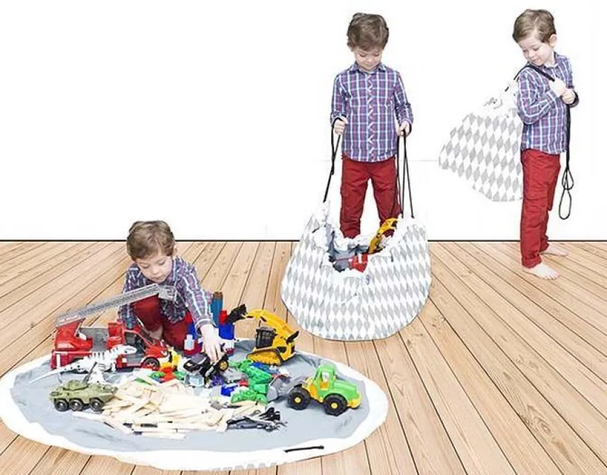 Tapis de jeux refermable et transportable 120 cm