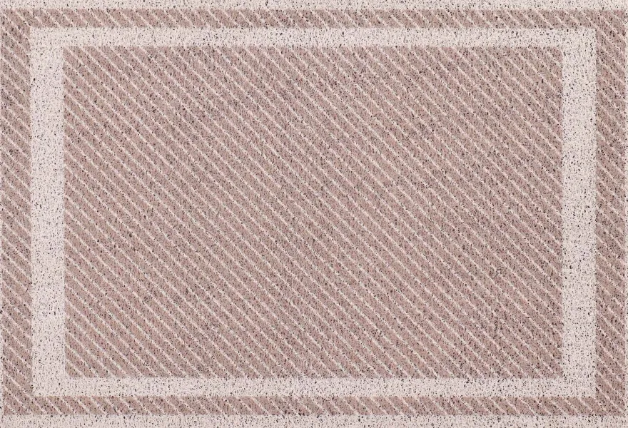 Tapis dessous de paillasson à motifs (Cadre)