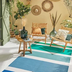 Tapis extérieur en polypropylène Spargi 1744 vert (120 x 160 cm)