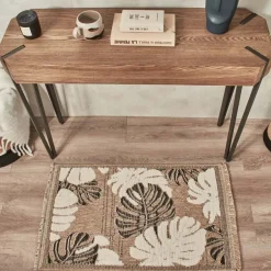 Tapis intérieur extérieur aspect jute noir Tijuana 9062 noir (170 x 120 cm)