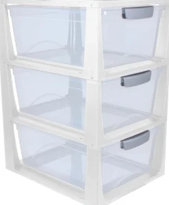 Tiroir de rangement empilable Omega 11L (lot de 3)