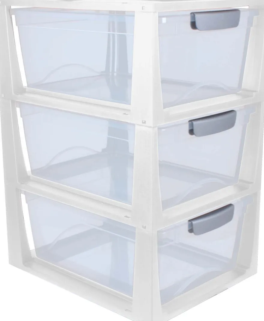 Tiroir de rangement empilable Omega 11L (lot de 3)