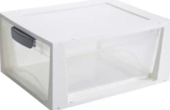 Tiroir de rangement empilable Omega 11L (Blanc)