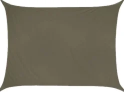 Toile d'ombrage rectangulaire 4 x 3 mètres (Kaki)