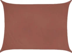 Toile d'ombrage rectangulaire 4 x 3 mètres (Terracotta)