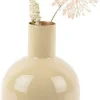 Vase en méral Ivy bottle (Marron latte)