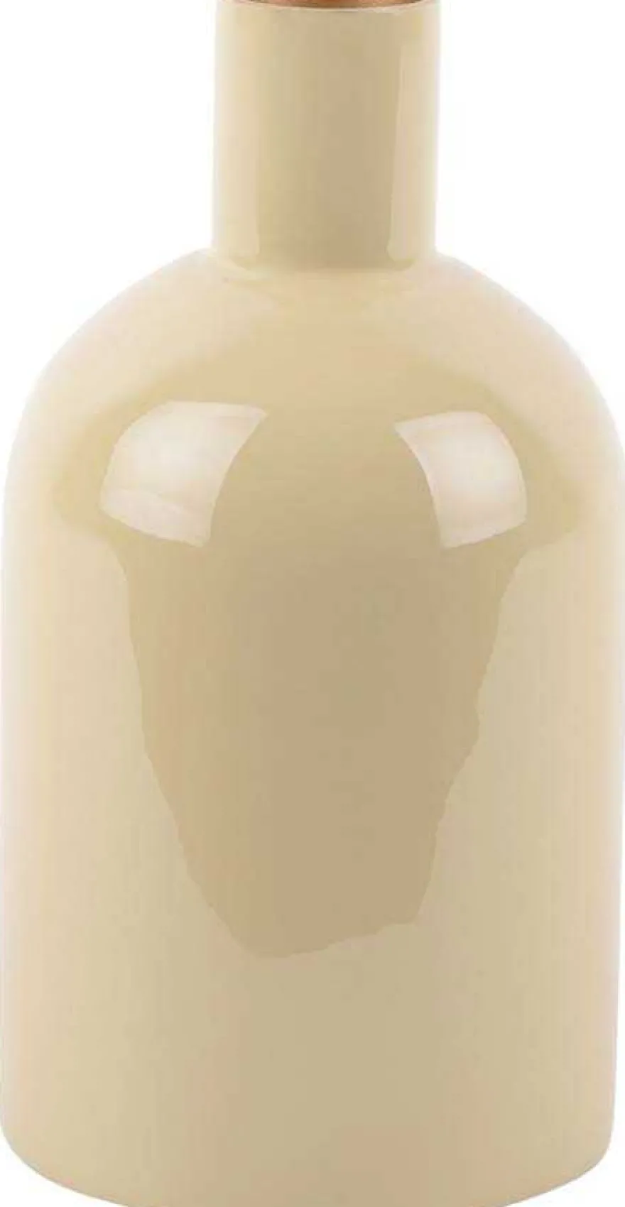 Vase en méral Ivy bottle (Marron latte)