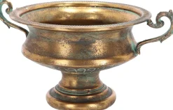 Vase en métal vieilli Médicis (Modèle 1)