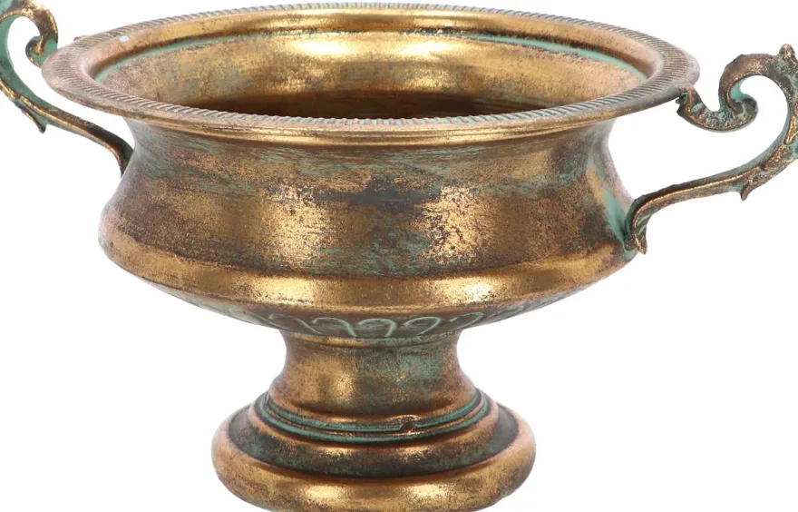 Vase en métal vieilli Médicis (Modèle 1)