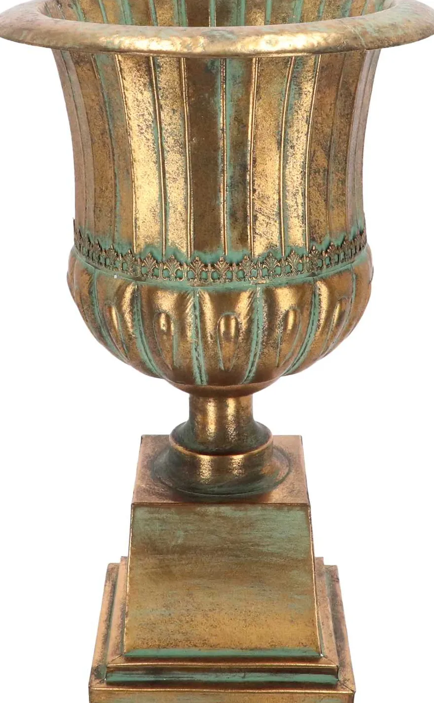 Vase en métal vieilli Médicis (Modèle 7)
