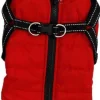 Veste harnais pour chien 25 cm (Rouge)