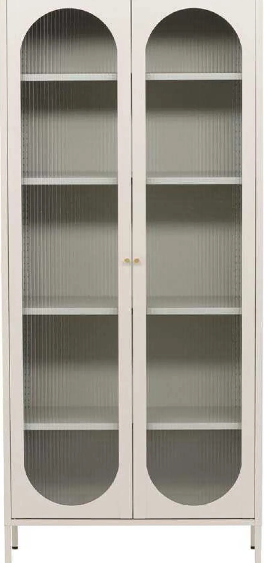 Vitrine en acier 80 x 35 x 180 cm Lima